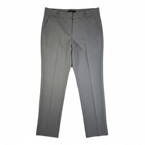 LOFT Womens Julie Wool Blend Trouser CAREER Pants Mid Rise Gray 6 Business Work